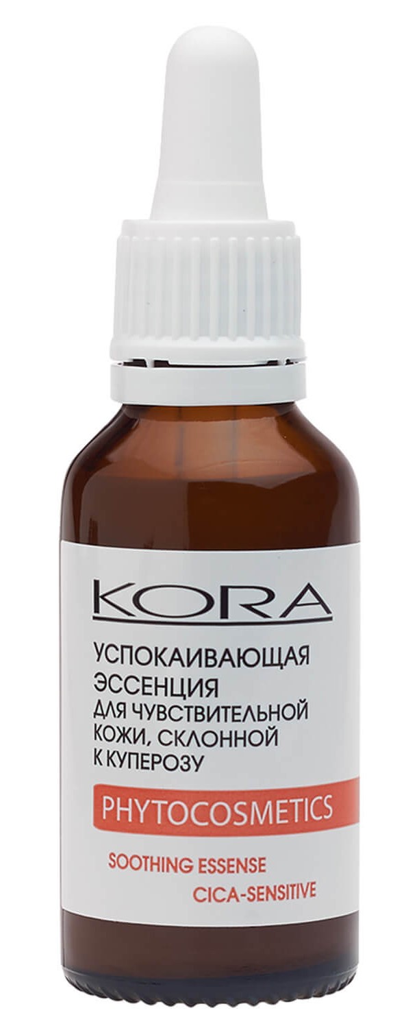 Kora Эссенция успокаивающая для чувствительной кожи склонной к куперозу, эссенция, 30 мл, 1 шт. фото