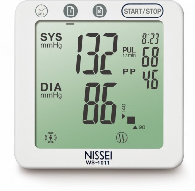 Nissei Тонометр на запястье WS-1011, тонометр на запястье, 1 шт, для окружности запястья 12.5-22.5 см фото