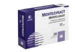 Монтелукаст, 10 мг, таблетки, покрытые пленочной оболочкой, 28 шт. фото 