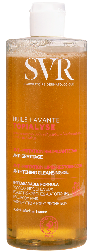 SVR Topialyse, масло для душа, 400 мл, 1 шт, для лица и тела фото