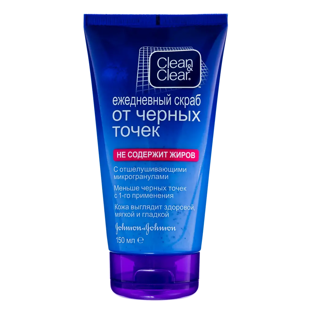 Clean&Clear Скраб от черных точек ежедневный, скраб, 150 мл, 1 шт. фото