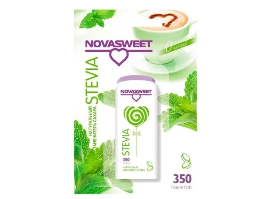 НоваСвит Стевия, таблетки, 350 шт. фото