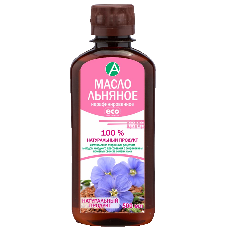 Апрель Масло Льняное, масло для приема внутрь, 500 мл, 1 шт. фото