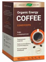 Эвалар Organic energy Кофе Энергия растворимый с кордицепсом, порошок, 8 г, 10 шт. фото