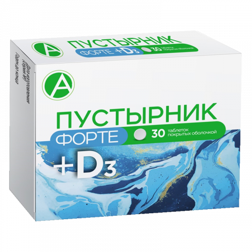 Апрель Пустырник форте Д3 с магнием и витамином B6, таблетки, 30 шт. фото