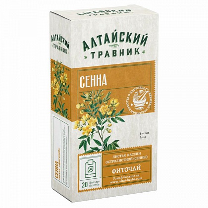 Алтайский травник Сенна, фиточай, 1.5 г, 20 шт. фото