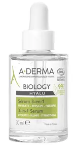 A-Derma Biology hyalu сыворотка 3-в-1 для хрупкой кожи, сыворотка, 30 мл, 1 шт. фото 2