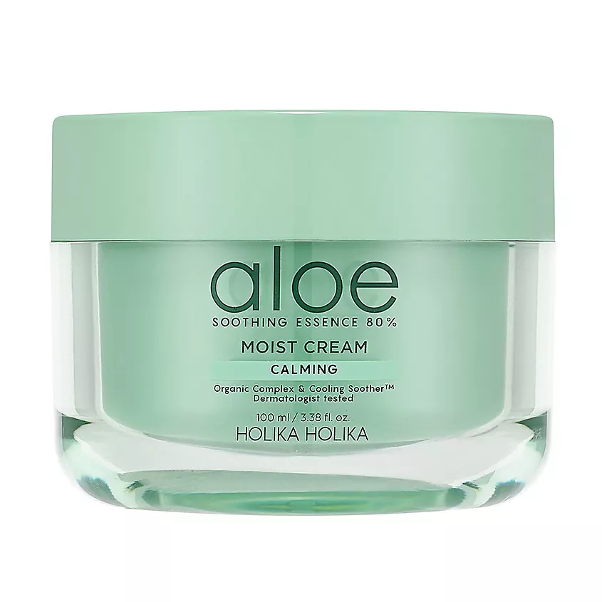 Holika Holika Крем для лица Алоэ 80%, крем для лица, 100 мл, 1 шт, увлажняющий фото
