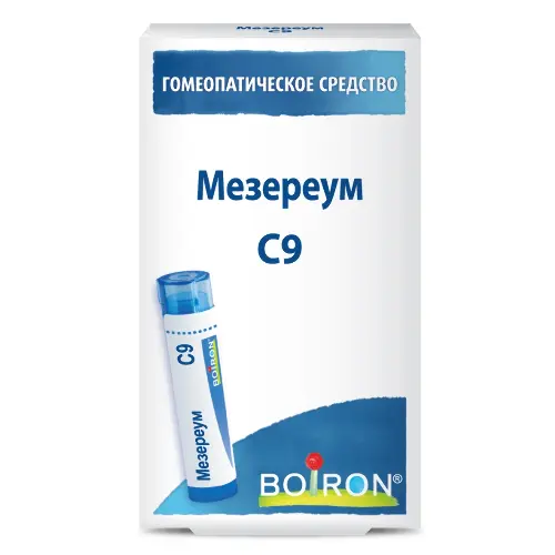Мезереум С9, гранулы гомеопатические, 4 г, 1 шт. фото
