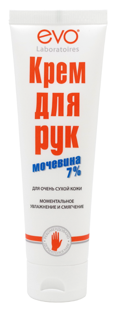 EVO с мочевиной, 7%, крем для рук, 100 мл, 1 шт, для очень сухой кожи фото
