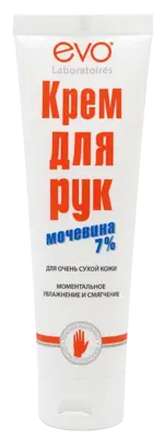 EVO с мочевиной, 7%, крем для рук, 100 мл, 1 шт, для очень сухой кожи фото