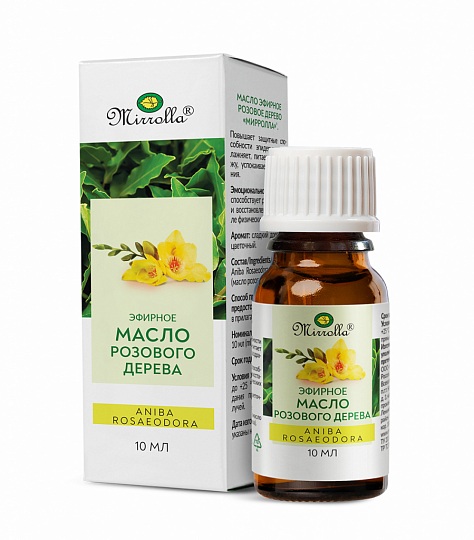 Mirrolla Масло эфирное Розовое дерево, эфирное масло, 10 мл, 1 шт. фото