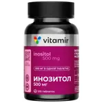 Витамир Инозитол, 500 мг, капсулы, 120 шт. фото