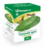 Дары Природы Чайный напиток Грецкий орех листья, чайный напиток, 50 г, 1 шт. фото