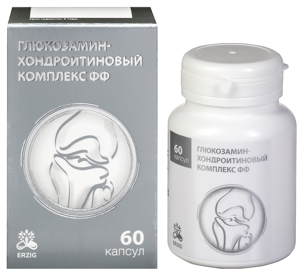 Глюкозамин-хондроитиновый комплекс ФФ, капсулы, 60 шт. фото