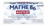 Магне B6 форте, таблетки, покрытые пленочной оболочкой, 60 шт. фото 2