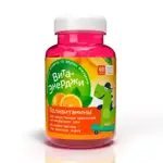 Вита-Энерджи Лайт Витаминно-минеральный комплекс пектиновый, жевательные таблетки, 60 шт, апельсин фото