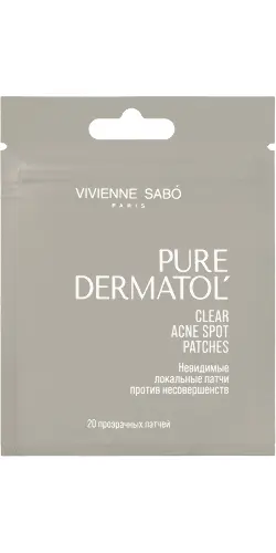 Vivienne sabo pure dermatol локальные невидимые патчи против несовершенств, патчи, 20 шт. фото