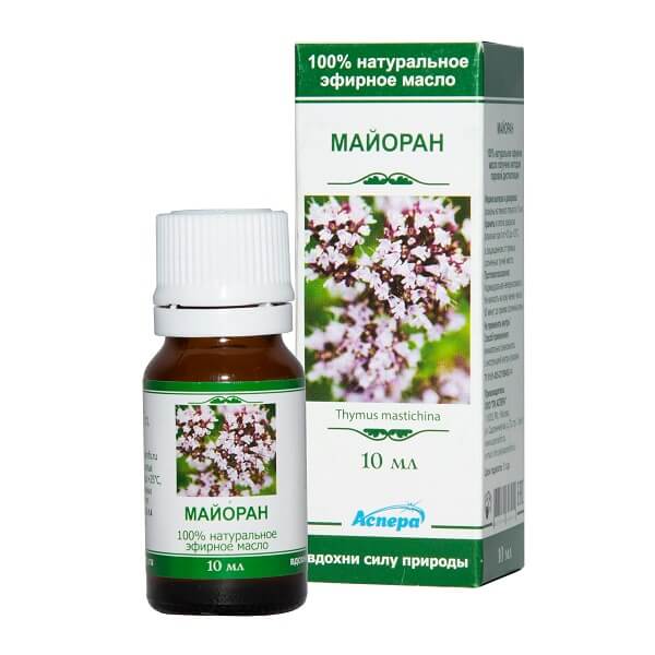 Масло эфирное Майорана, масло эфирное, 10 мл, 1 шт. фото