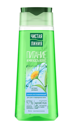 Чистая линия с ромашкой, шампунь, 250 мл, 1 шт, восстанавливающий фото