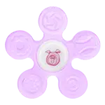 Курносики Прорезыватель-спиннер с водой Хрюшка, 4+ мес, 1 шт, арт. 23098 фото 1