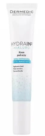 Дермедик Hydrain 3 Hialuro Under Eye Cream, крем, 15 мл, 1 шт, для кожи вокруг глаз фото 2