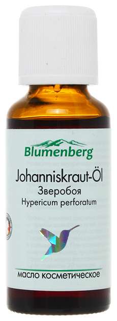 Blumenberg Косметическое масло Зверобоя, масло косметическое, 30 мл, 1 шт. фото