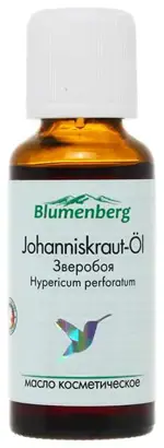 Blumenberg Косметическое масло Зверобоя, масло косметическое, 30 мл, 1 шт. фото