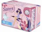 Sisters Ultra Normal Прокладки женские гигиенические, прокладки гигиенические, 10 шт, 3 капли, мягкая поверхность фото