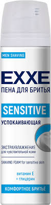 EXXE Sensetive пена для бритья успокаивающая, пена, 200 мл, 1 шт. фото 