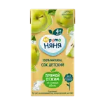 Фрутоняня сок, сок, 200 мл, 1 шт, яблоко прямого отжима фото