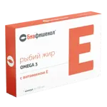Биафишенол рыбий жир с витамином Е, 0.35 г, капсулы, 60 шт. фото