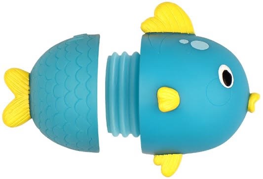 Lubby игрушка для купания разборная рыбка, 1 шт, арт. 24076 фото