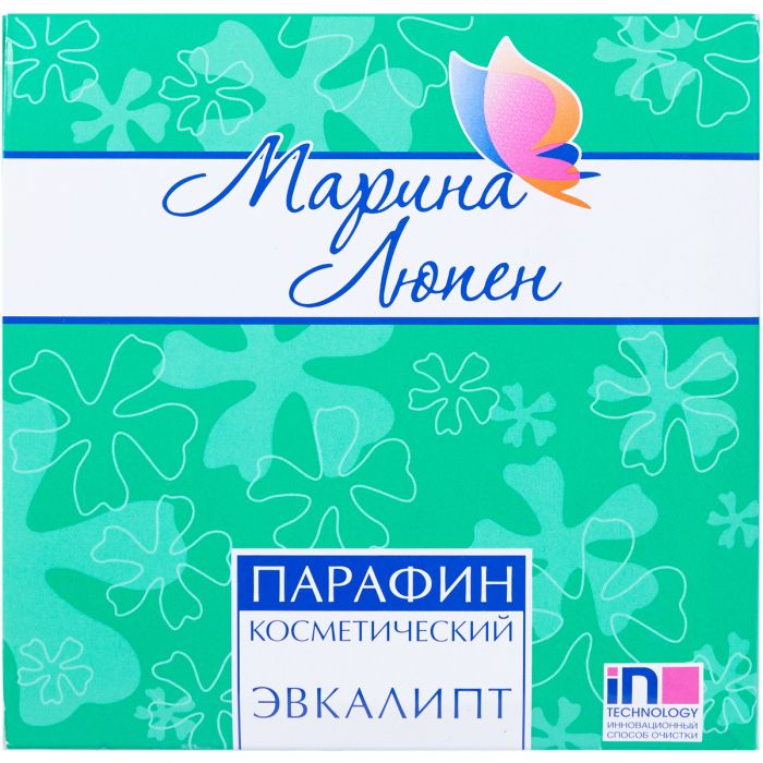 Марина Люпен Парафин косметический, субстанция-пластинки, 250 г, 1 шт, эвкалипт фото