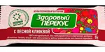 Здоровый Перекус, батончик-мюсли, 55 г, 1 шт, клюква, без сахара фото