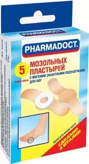 Фармадокт Пластырь мозольный, пластырь, 5 шт. фото