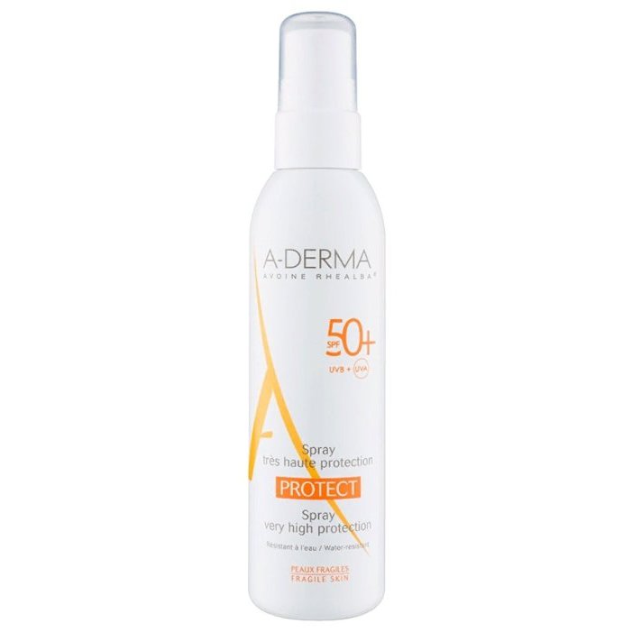 A-Derma Protect Спрей солнцезащитный SPF50+, спрей, 200 мл, 1 шт. фото