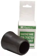 Наконечник для тростей и костылей, 1 шт, диаметр 32 мм, резиновый фото