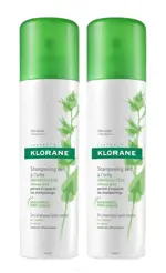 Klorane набор шампунь сухой с экстрактом крапивы, шампунь, 150 мл, 2 шт. фото