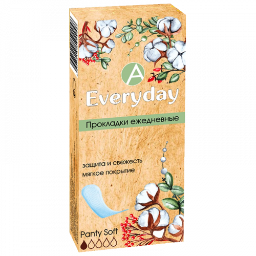Апрель Прокладки ежедневные Panty Soft Normal, 20 шт. фото