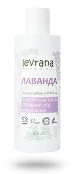 Levrana гель для душа, гель, 250 мл, 1 шт, лаванда фото