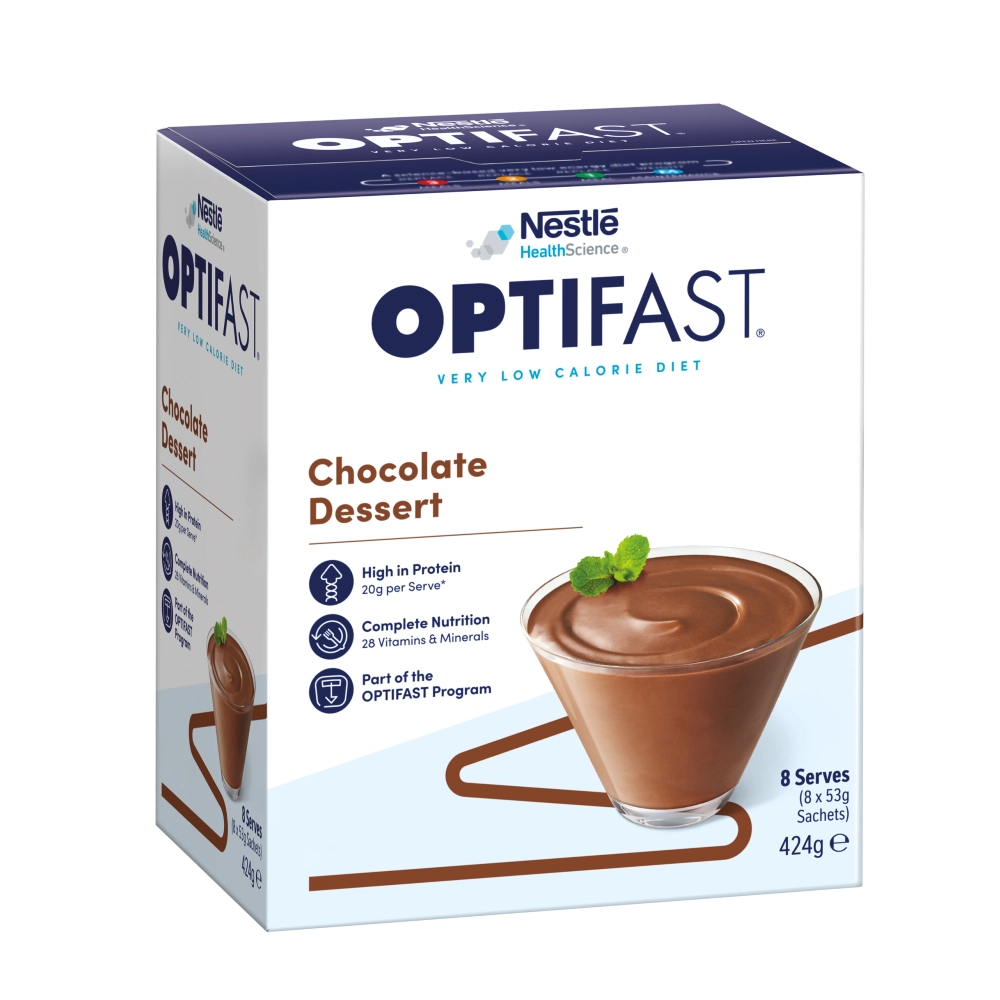 Nestle оптифаст диетическое профилактическое энтеральное питание, порошок, 53 г, 8 шт, шоколад фото