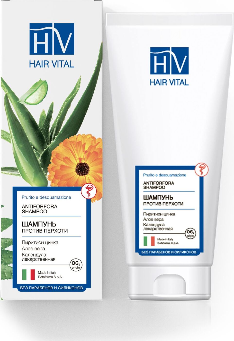Hair Vital шампунь против перхоти, шампунь, 200 мл, 1 шт. фото