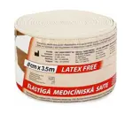 Lauma Бинт эластичный медицинский, 3.5м х 8см, бинт эластичный нестерильный, 1 шт, высокой растяжимости фото