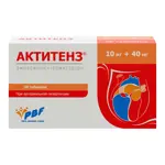 Актитенз, 10 мг + 40 мг, таблетки, 30 шт. фото