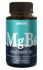 Lekolike Магний B6, таблетки, 120 шт. фото
