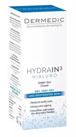 Дермедик Hydrain 3 Hialuro Under Eye Cream, крем, 15 мл, 1 шт, для кожи вокруг глаз фото