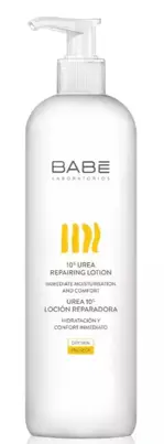 Babe восстанавливающий лосьон для сухой чувствительной кожи с 10% мочевиной, лосьон, 500 мл, 1 шт. фото