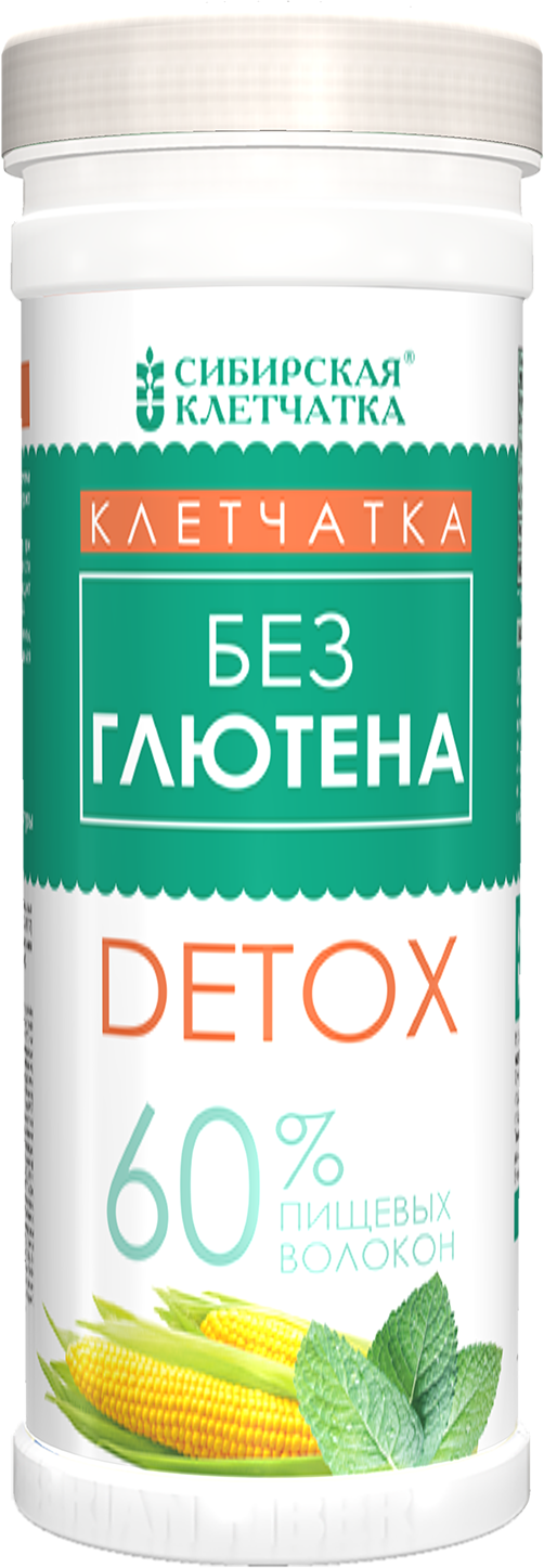 Сибирская клетчатка безглютеновая кукурузная Detox, 200 г, 1 шт. фото