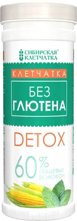 Сибирская клетчатка безглютеновая кукурузная Detox, 200 г, 1 шт. фото